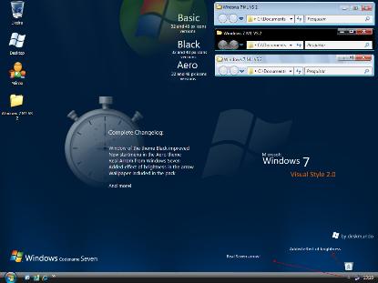 загрузить темы Windows 7 для Vista Service Pack 2