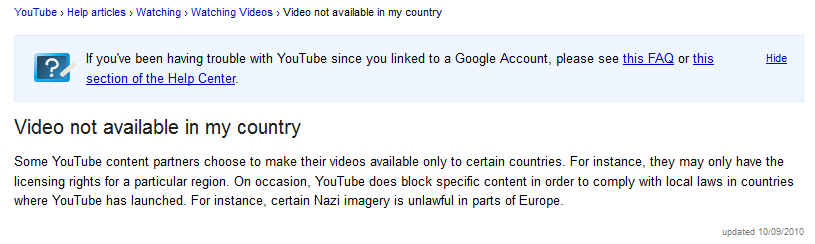 Youtube Block Explained
